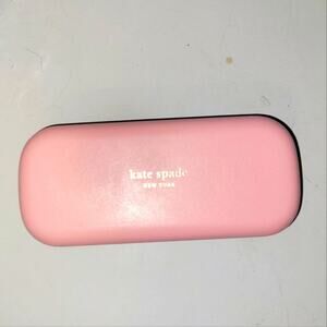 Kate spade Pink and green hello sunshine eyeglasses case